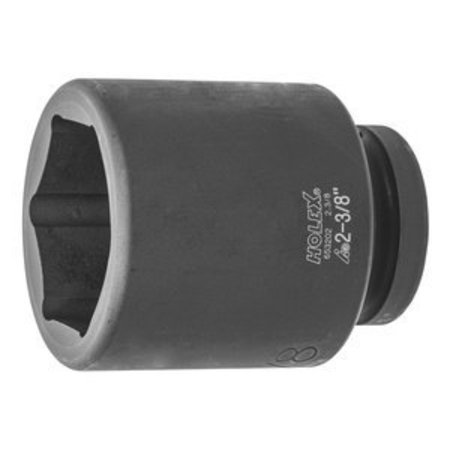 HOLEX Impact Socket, 1 inch Drive, 6 pt, Deep, 2-3/8 inch 653202 2.3/8